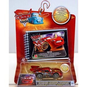 Mattel Disney Pixar Cars Toon Dragon Lightning McQueen Metallic 2010 Guide 31